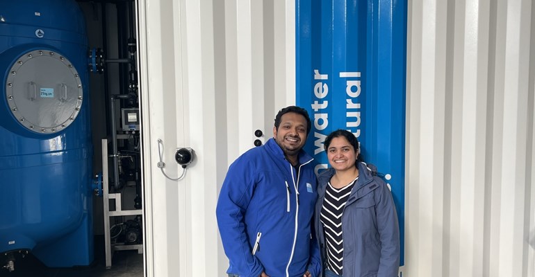 Haniel and Nimmy at PureBlue