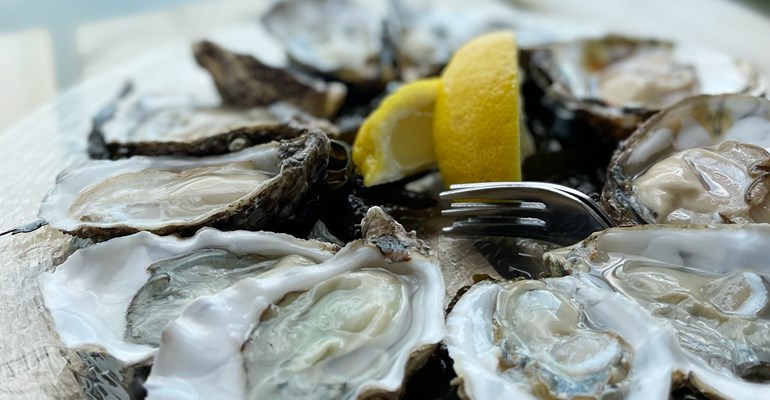 oesters citroen eten