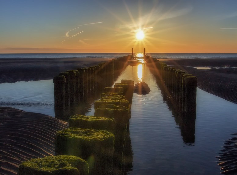 zonsopkomst in Zeeland