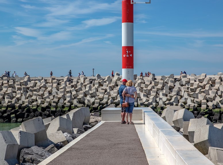 Panoramaroute Zeeuws-Vlaanderen stel