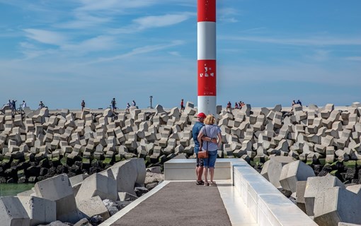 Panoramaroute Zeeuws-Vlaanderen stel