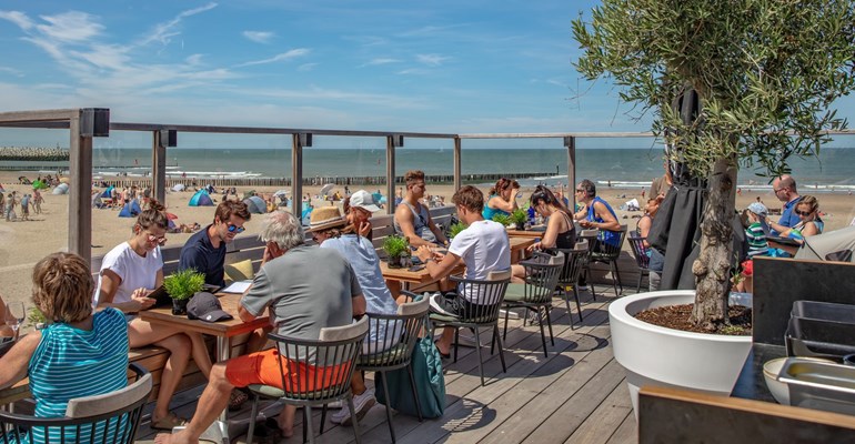 Strandpaviljoen Panoramaroute Zeeuws-Vlaanderen
