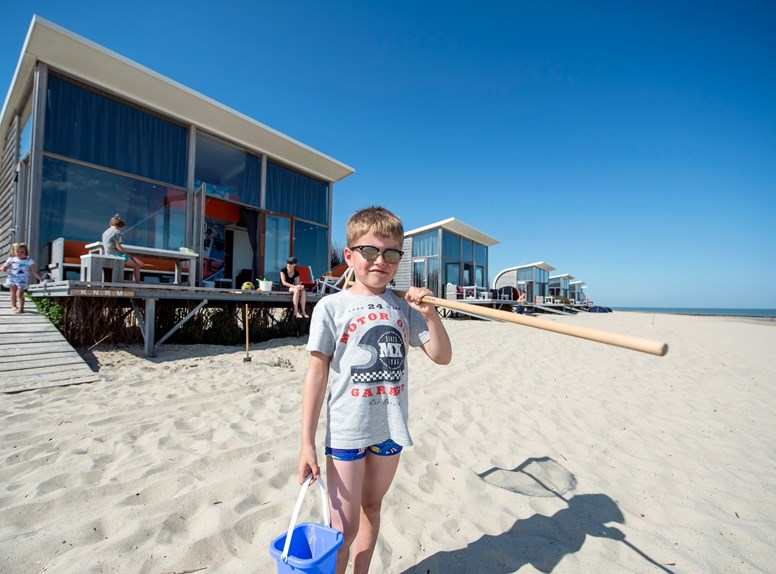 Am Strand schlafen