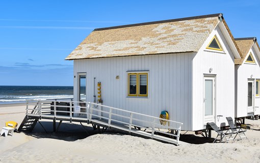 Beach huts in Zeeland