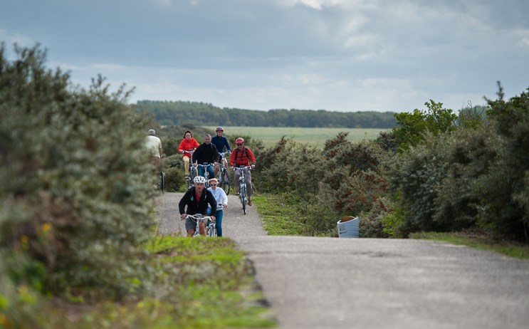 Cadzand mountainbike fietstour groep