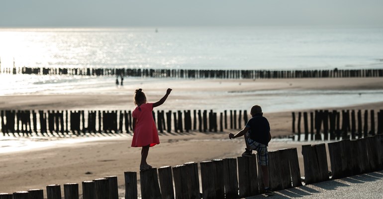 Met kinderen op stap in Zeeland - Strand Zoutelande
