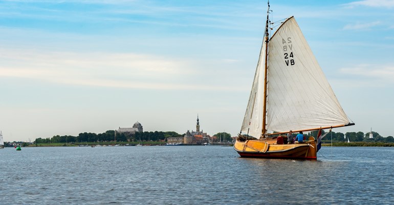 Zeilboot op het Veerse Meer