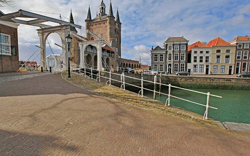 Ophaalbrug in Zierikzee, Schouwen-Duiveland