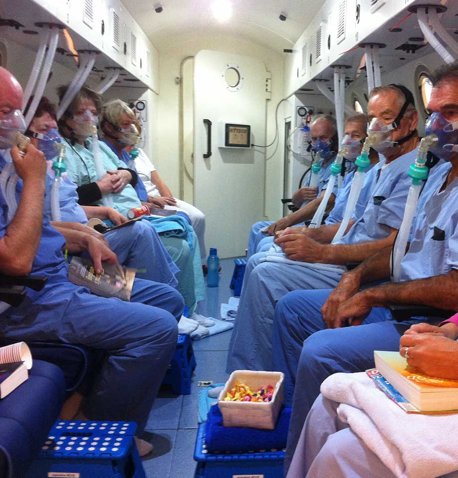 Zuurstof cabine Medisch Centrum Hyperbare Zuurstoftherapie Goes