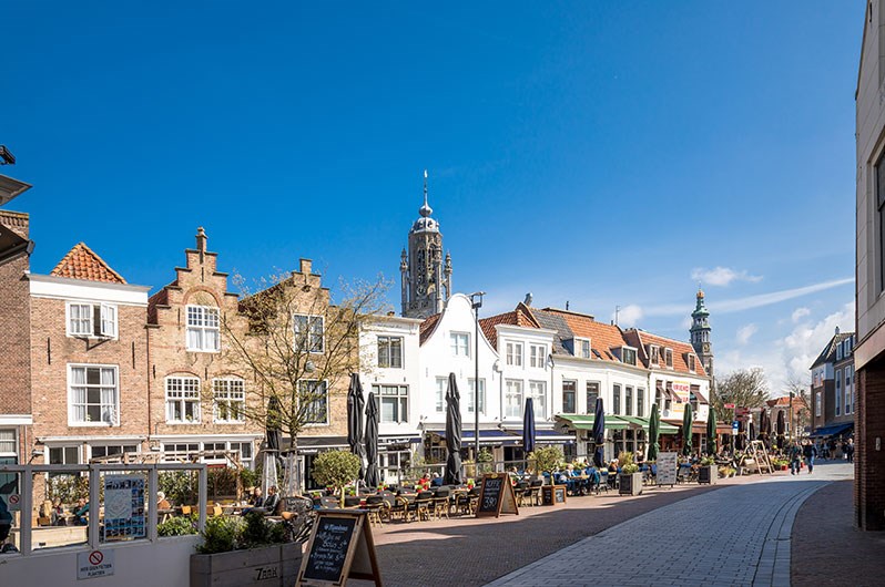 Terrasjes in Middelburg