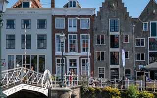 Londense Kaai in de stad Middelburg