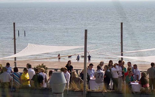 Netwerken op het strand