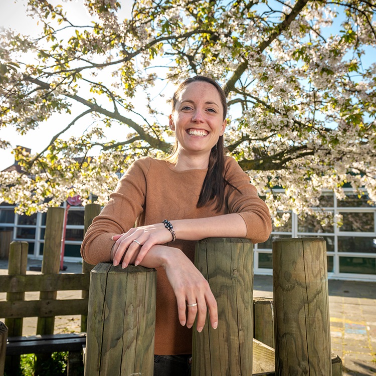 Marlotte werkt in het Zeeuwse primair onderwijs