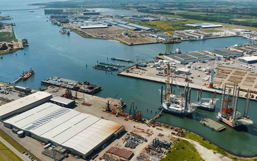 Luchtfoto North Sea Port