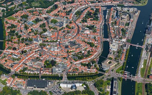 Luchtfoto Middelburg