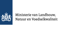 Logo Ministerie van Landbouw, Natuur en Voedselkwaliteit