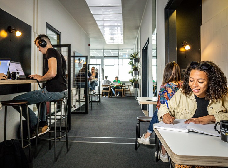 Vergaderruimte bij Dockwize in Vlissingen