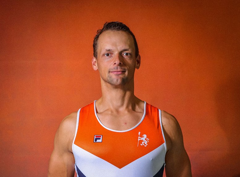 Portretfoto van roeier Corné de Koning