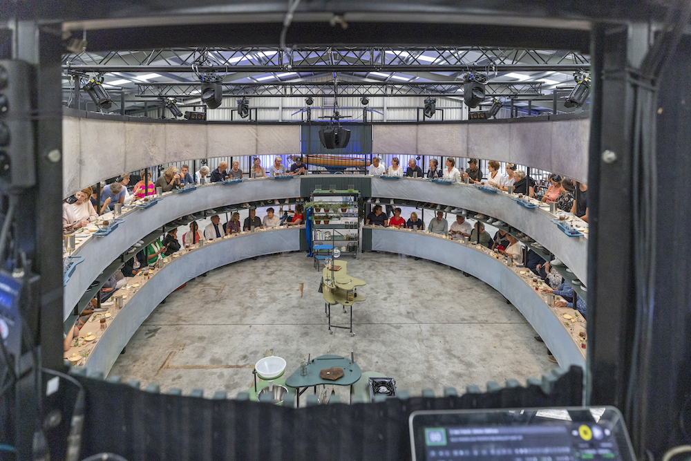 Tineke boer tijdens Zeeland Nazomerfestival